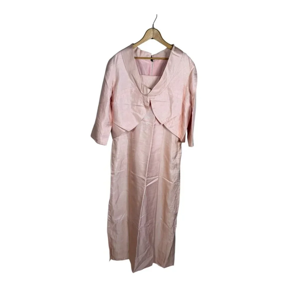 Vintage Silk Dress/Jacket‎ Set